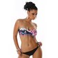 Sexy bandeau bikini halterneck bikini beachwear multicolour UK 10
