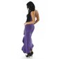 Sexy bandeau Latino dress salsa purple/black