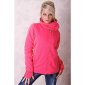Warm and beautiful jacket with lining coral