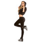 Trendy Nikki leisure suit jogging suit with hood black