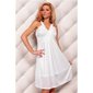 Elegant strap dress evening dress white