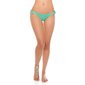 Sexy Brazilian cut bikini bottom panty to tie beachwear green