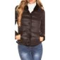 Womens reversible winter jacket quilted and lined black UK 16 (XL)