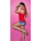 Sexy womens tanktop summer top red