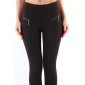 Skinny womens cloth trousers/treggings black UK 10 (S)