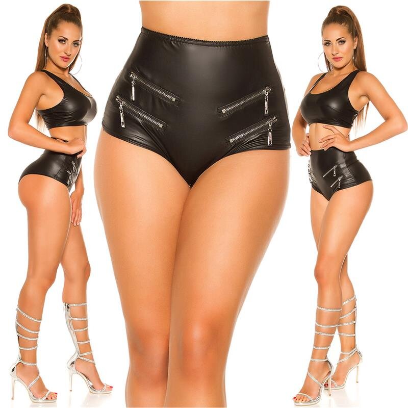 womens black hot pants
