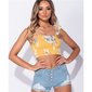 Womens distressed jeans shorts hot pants fringed light blue