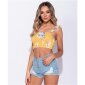 Damen Destroyed Jeans Shorts Hotpants ausgefranst Hellblau