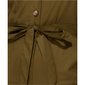 Damen Kurzarm Overall Jumpsuit Hosenanzug mit Gürtel Olivgrün