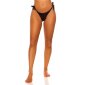 Sexy Brazilian Tanga Bikini Hose zum Binden Schwarz