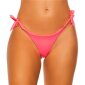 Sexy Brazilian Tanga Bikini Hose zum Binden Neon Coral