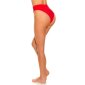 Sexy Damen High Waist Bikinihose Brazilian-Cut Rot