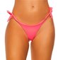 Sexy Brazilian Tanga Bikini Hose zum Binden Neon Coral 40 (L)