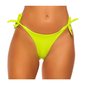 Sexy Brazilian tie tanga bikini bottom neon green UK 12 (M)