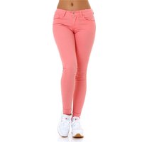 Skinny Damen Röhrenjeans Stretch mit Push-Up Effekt...