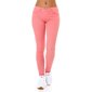 Skinny Damen Röhrenjeans Stretch mit Push-Up Effekt Lachs
