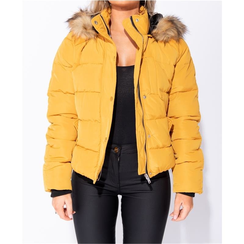 quilted winter jacket womens