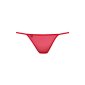 Sexy womens thong G-string with lace underwear red UK 12/14 (L/XL)