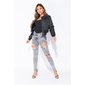 Womens diamond quilt bomber jacket blouson black