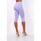 Basic womens Capri leggings lilac