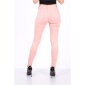 Damen Skinny Stretch Jeans Röhrenjeans Rosa