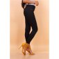 Skinny womens drainpipe jeans in 5-pocket style black
