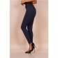 Sexy figurbetonende Damen Skinny Jeans mit Zippern Marine