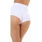 Kurze Damen High Waist Sport Hotpants Sporthose Weiß