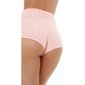 Womens high waist sport hot pants shorts pink UK 14/16 (L/XL)