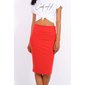 Elegant womens pencil skirt red UK 12 (M)