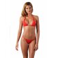 Womens Brazilian bikini halterneck triangle red