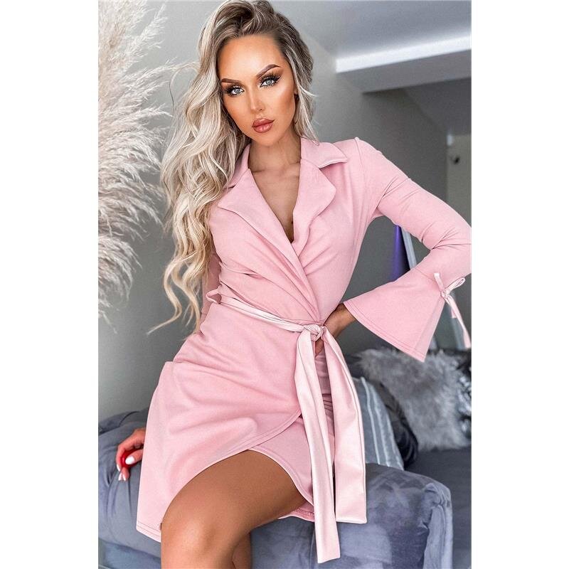 Kleid Celina mit Fledermausärmeln Pink main image 0
