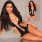 Sexy monokini bikini beachwear black