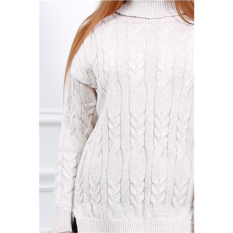 oversize cream sweater