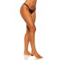 Sexy Damen Brazilian Bikinihose Tanga Schwarz