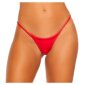 Sexy womens Brazilian tanga bikini bottom red