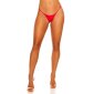 Sexy womens Brazilian tanga bikini bottom red