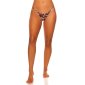 Sexy Damen Brazilian Bikinihose Tanga in Leopard-Optik 40 (L)