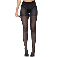 Leg Avenue womens pantyhose with open butt black Onesize (UK 8,10,12)