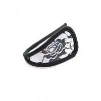 Sexy Damen C-String aus Spitze Unterwäsche Schwarz