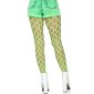 Sexy womens fishnet tights pantyhose festival neon-green