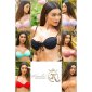 Sexy Damen Bügel Bikini-Oberteil ohne Polster Flieder