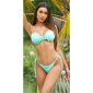 Sexy Damen Bügel Bikini-Oberteil ohne Polster Mintgrün