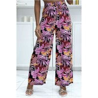Colourful womens palazzo pants with flower print...