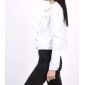Damen Jeansjacke tailliert Weiß