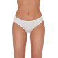 Womens basic panties slips made of cotton 3-pack white
