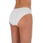 Womens basic panties slips made of cotton 3-pack white