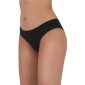 Womens basic panties slips made of cotton 3-pack black