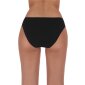 Womens basic panties slips made of cotton 3-pack black