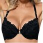 Damen Soft Bügel-BH mit Push-Up Schwarz